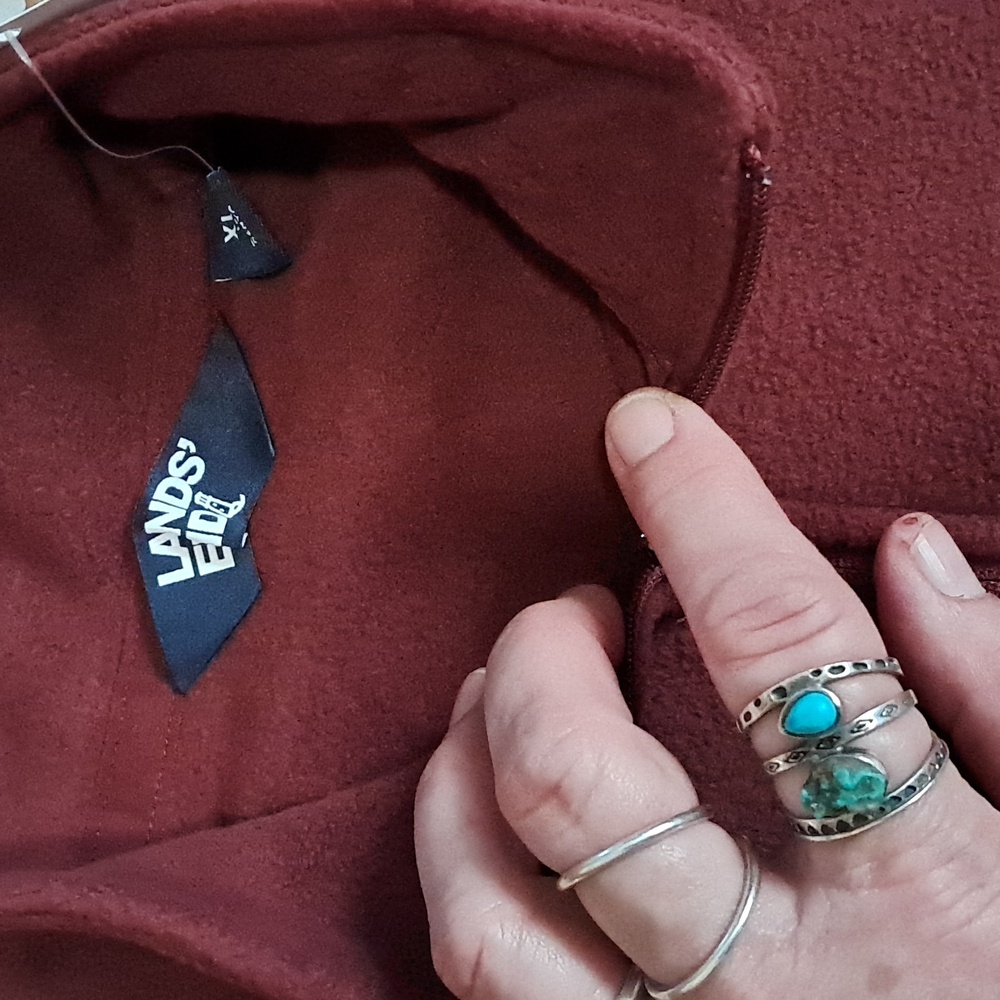 Lands End Fleece - Picture 2 of 7